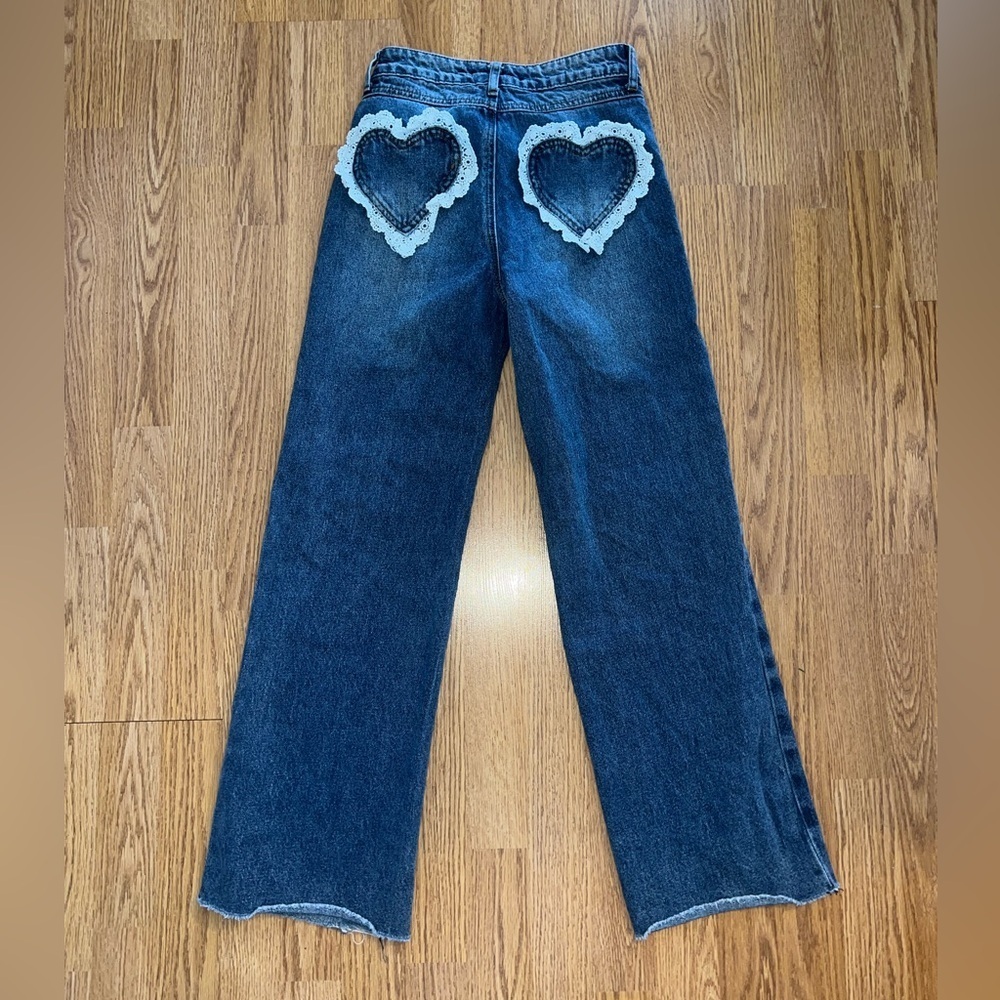 Heart Pocket Jeans